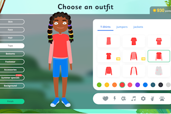 Graphic of Character Studio in Explore Learning's learning tool Compass